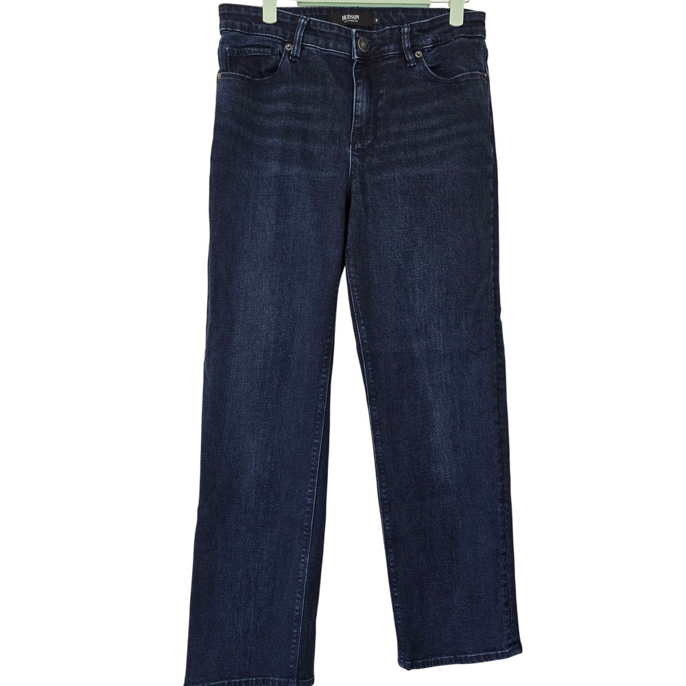 Hudson Los Angeles Women's Jeans Size 8 Dark Wash Straight Leg Denim